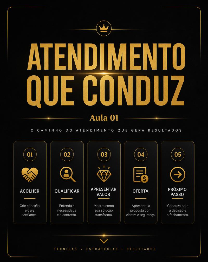 Prévia da Aula 01 — Atendimento que conduz