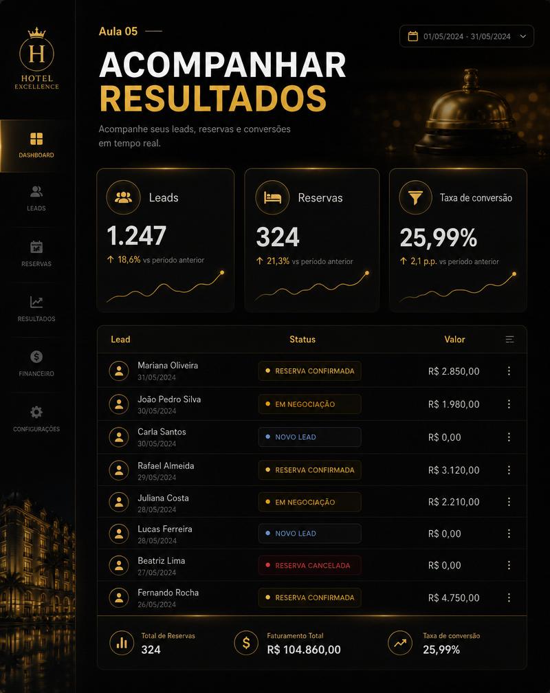 Prévia da Aula 05 — Acompanhar resultados
